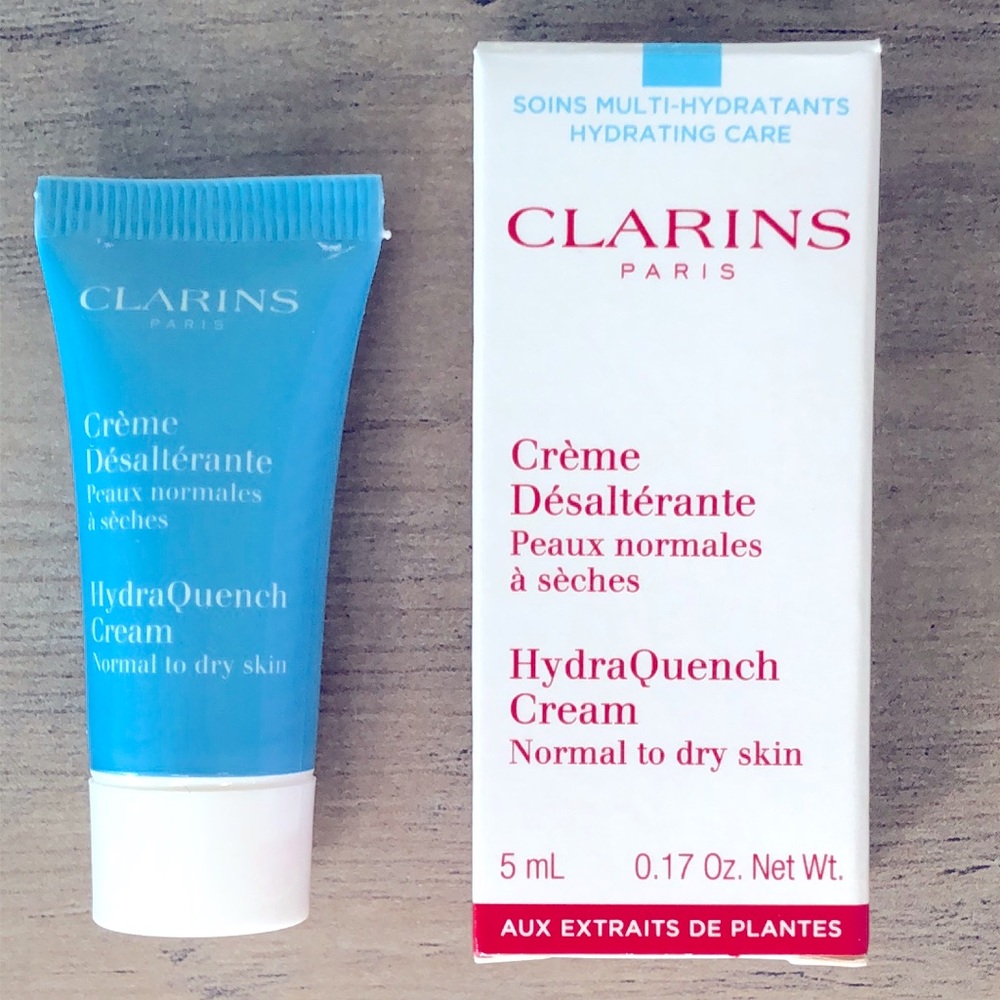 5 for $15✨ Clarins Paris HydraQuench Hydrating Care Normal to Dry Skin Cream